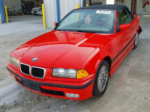 WBABK7321VET63780 - 1997 BMW 328 IC RED photo 2