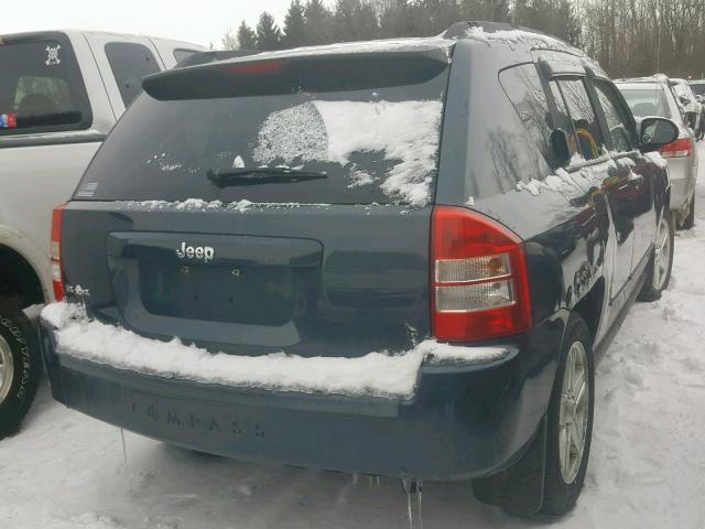 1J8FF47W48D684767 - 2008 JEEP COMPASS SP ლურჯი ფოტო 4