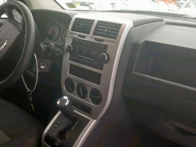 1J8FF47W48D684767 - 2008 JEEP COMPASS SP ლურჯი ფოტო 9
