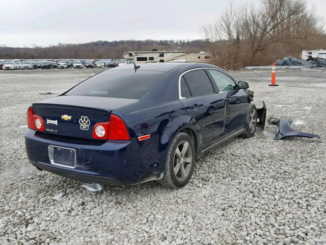 1G1ZC5E16BF277791 - 2011 CHEVROLET MALIBU 1LT BLUE photo 4