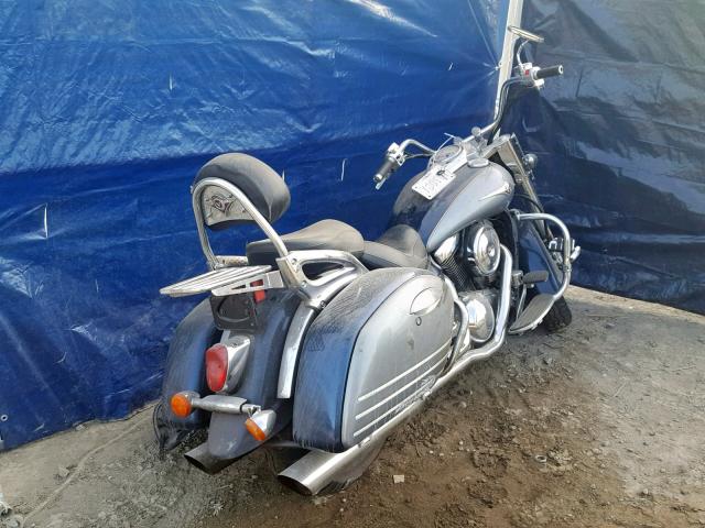 JKBVNKD138A021622 - 2008 KAWASAKI VN1600 D BLUE photo 4