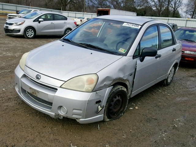 JS2RA61S145206398 - 2004 SUZUKI AERIO S SILVER photo 2