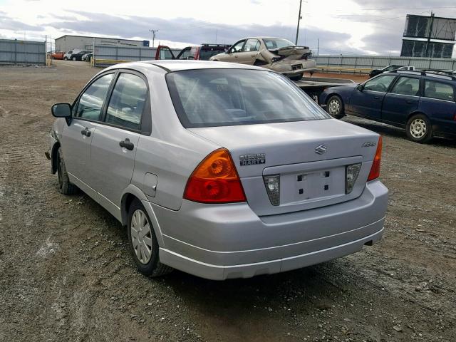 JS2RA61S145206398 - 2004 SUZUKI AERIO S SILVER photo 3