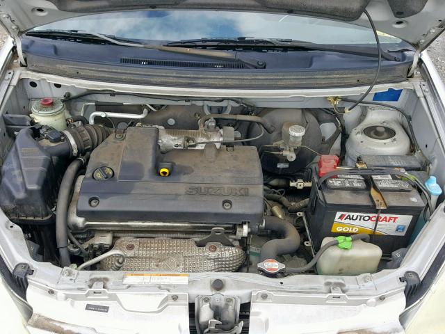 JS2RA61S145206398 - 2004 SUZUKI AERIO S SILVER photo 7