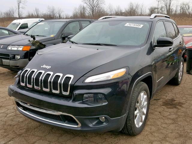 1C4PJMDS7HW504939 - 2017 JEEP CHEROKEE L BLACK photo 2