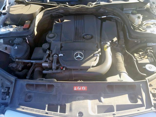 WDDGJ4HB3DG077697 - 2013 MERCEDES-BENZ C 250 WHITE photo 7