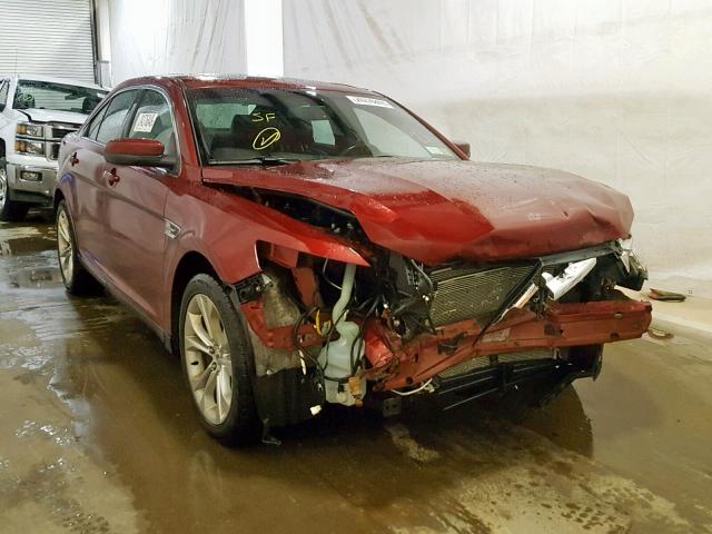 1FAHP2H81DG233229 - 2013 FORD TAURUS SEL MAROON photo 1