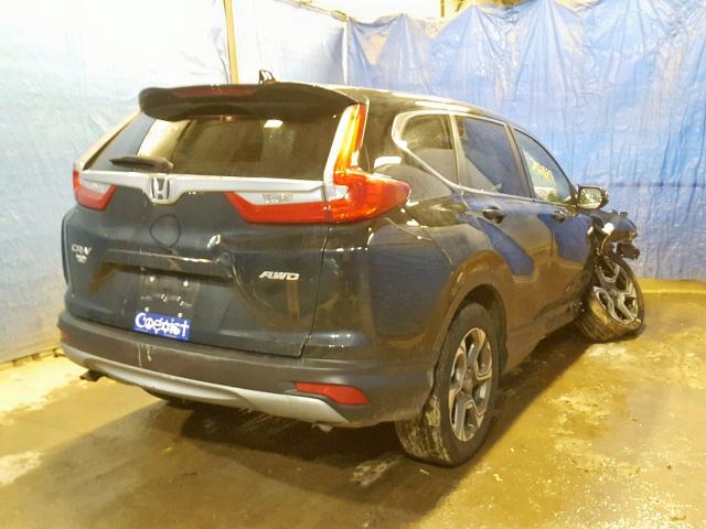 2HKRW2H8XHH643014 - 2017 HONDA CR-V EXL BLACK photo 4