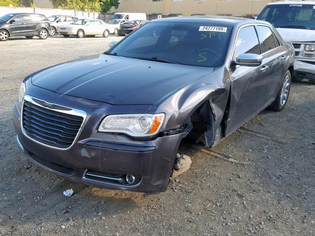 2C3CCAETXDH547120 - 2013 CHRYSLER 300C CHARCOAL photo 2