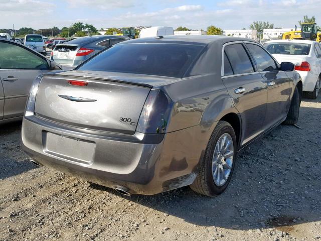 2C3CCAETXDH547120 - 2013 CHRYSLER 300C CHARCOAL photo 4