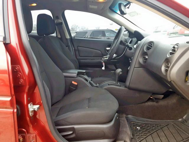 2G2WP582281170566 - 2008 PONTIAC GRAND PRIX MAROON photo 5