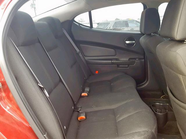 2G2WP582281170566 - 2008 PONTIAC GRAND PRIX MAROON photo 6