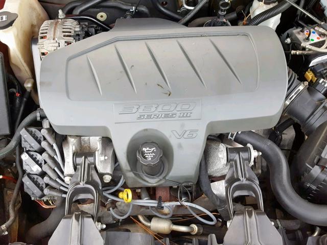 2G2WP582281170566 - 2008 PONTIAC GRAND PRIX MAROON photo 7