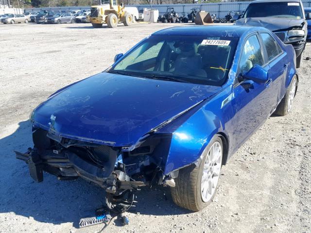 1G6DS5E3XC0154332 - 2012 CADILLAC CTS PREMIU BLUE photo 2