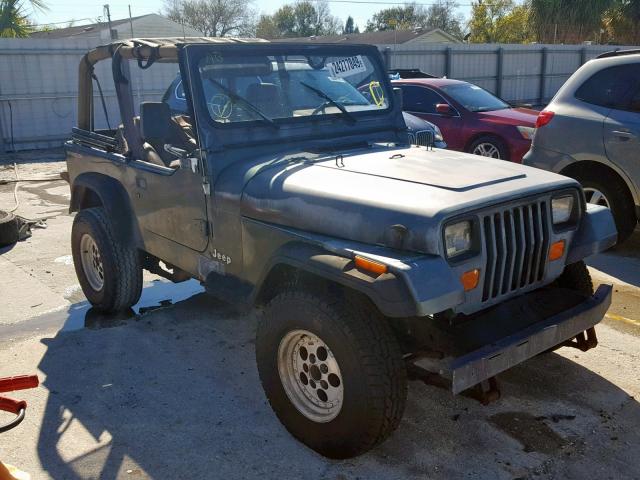 1J4FY19P3RP465881 - 1994 JEEP WRANGLER / GREEN photo 1