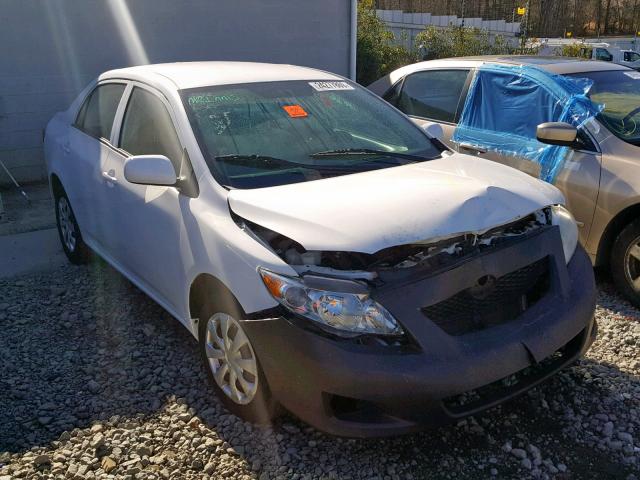 2T1BU4EE7AC525797 - 2010 TOYOTA COROLLA BA WHITE photo 1