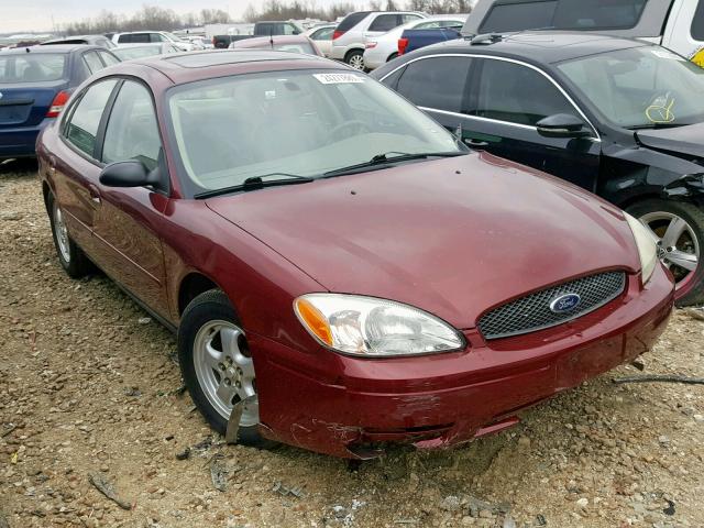 1FAFP55234A167925 - 2004 FORD TAURUS SES MAROON photo 1