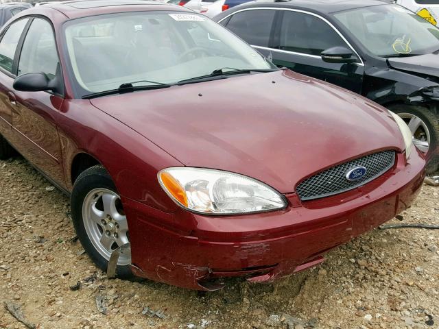 1FAFP55234A167925 - 2004 FORD TAURUS SES MAROON photo 9