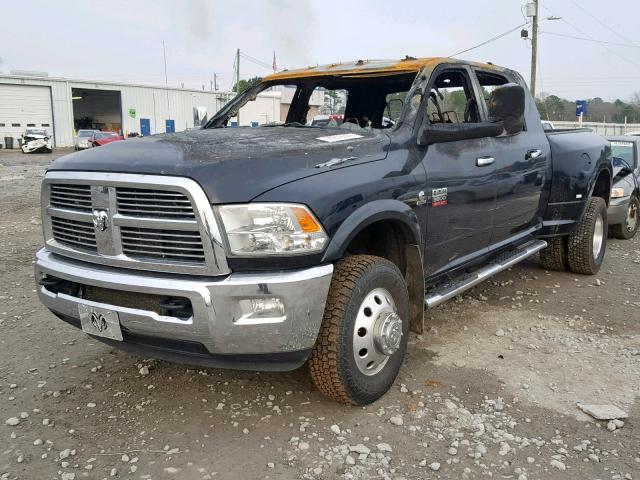 3D73Y4HL0BG583685 - 2011 DODGE RAM 3500 BLACK photo 2