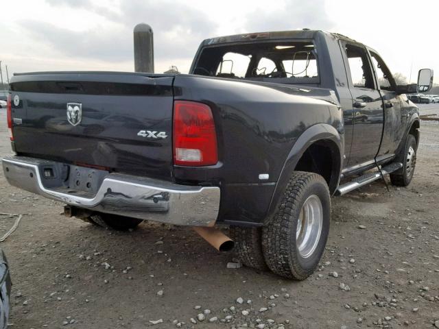 3D73Y4HL0BG583685 - 2011 DODGE RAM 3500 BLACK photo 4