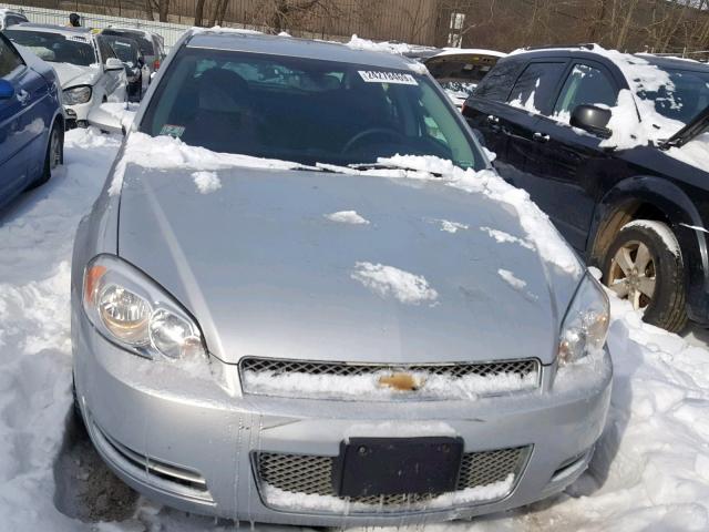 2G1WB5E30G1189373 - 2016 CHEVROLET IMPALA LIM SILVER photo 9