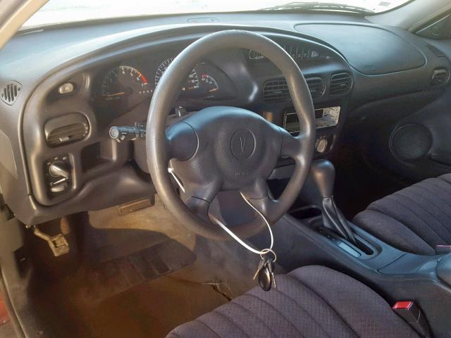 1G2WK52J12F129019 - 2002 PONTIAC GRAND PRIX MAROON photo 9
