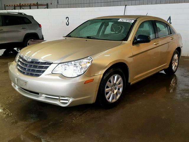 1C3CC4FB2AN170812 - 2010 CHRYSLER SEBRING TO GOLD photo 2