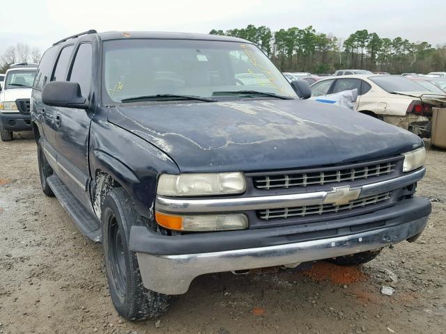 1GNEC16Z34J206106 - 2004 CHEVROLET SUBURBAN C BLUE photo 1