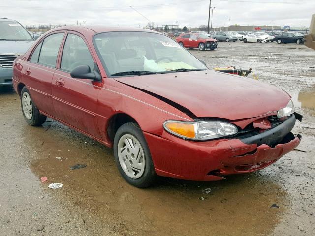 3FAFP13PX1R126300 - 2001 FORD ESCORT RED photo 1