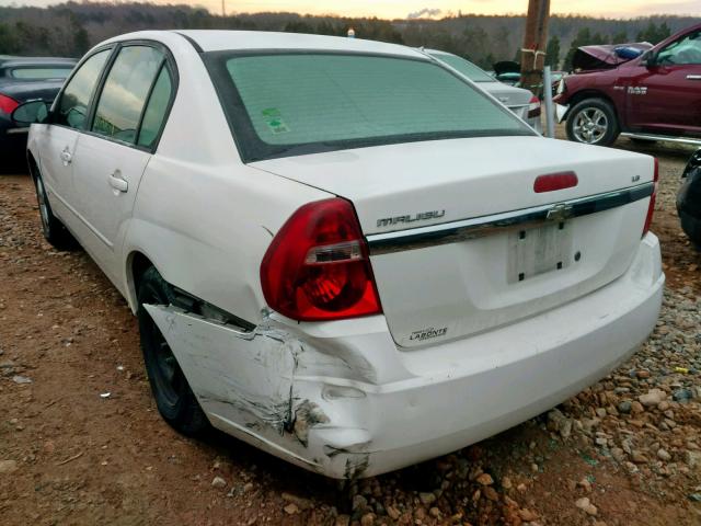 1G1ZS58F07F216065 - 2007 CHEVROLET MALIBU LS WHITE photo 3