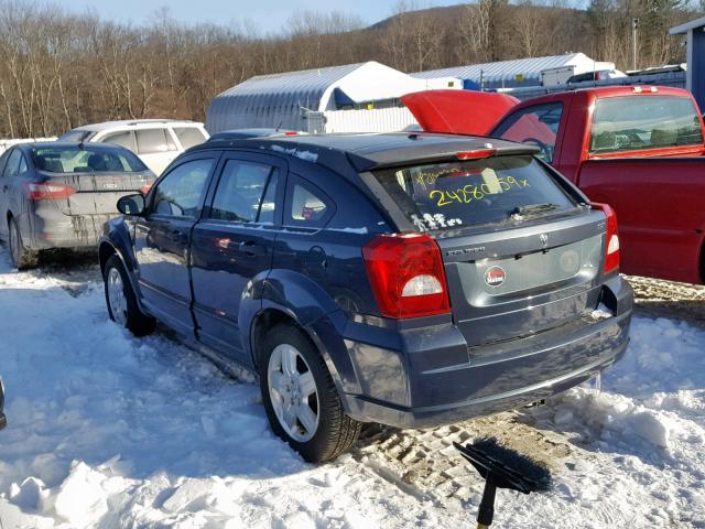 1B3HB48B48D687659 - 2008 DODGE CALIBER SX BLUE photo 3