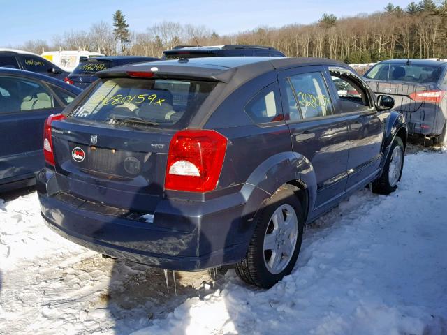 1B3HB48B48D687659 - 2008 DODGE CALIBER SX BLUE photo 4