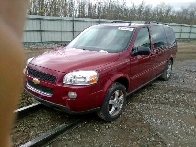 1GNDV23L45D253012 - 2005 CHEVROLET UPLANDER L 勃艮第红 照片 2