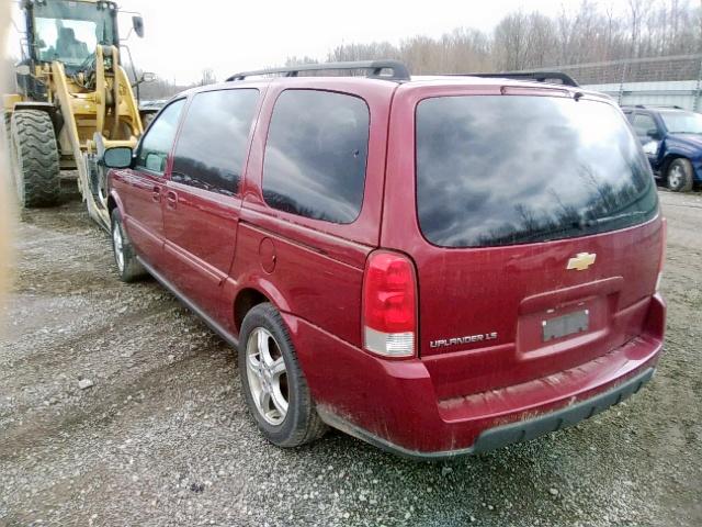 1GNDV23L45D253012 - 2005 CHEVROLET UPLANDER L 勃艮第红 照片 3