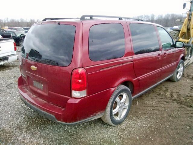 1GNDV23L45D253012 - 2005 CHEVROLET UPLANDER L 勃艮第红 照片 4