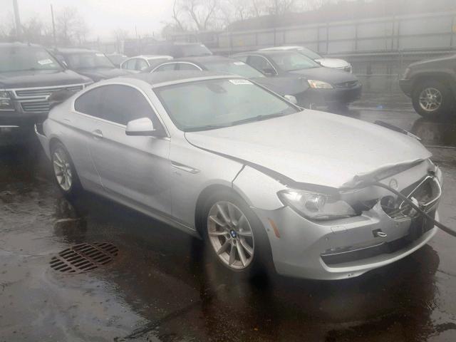 WBALX5C50CC894370 - 2012 BMW 650 XI SILVER photo 1