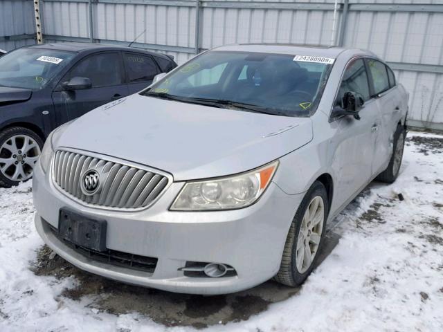 1G4GC5GD8BF351780 - 2011 BUICK LACROSSE C SILVER photo 2