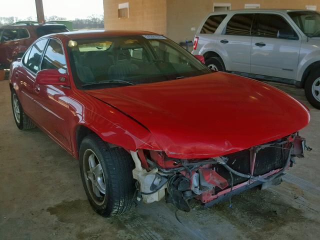 1G2WJ52K1XF246392 - 1999 PONTIAC GRAND PRIX RED photo 1