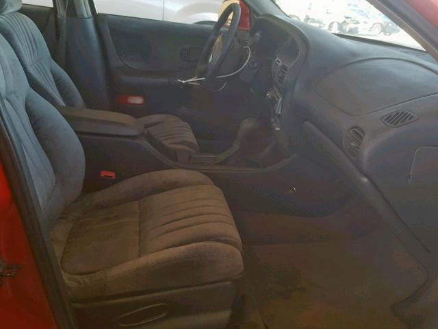1G2WJ52K1XF246392 - 1999 PONTIAC GRAND PRIX RED photo 5