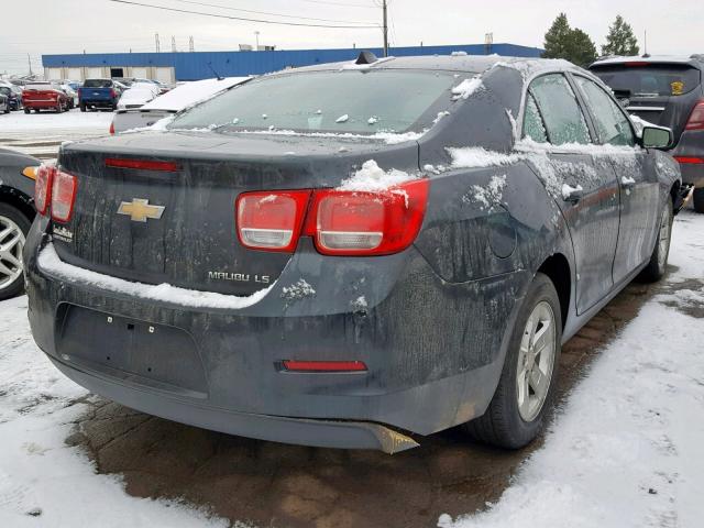 1G11B5SL6EF122622 - 2014 CHEVROLET MALIBU LS GRAY photo 4