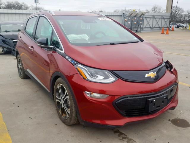 1G1FX6S08H4182985 - 2017 CHEVROLET BOLT EV PR RED photo 1