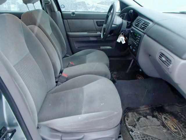 1FAFP53U86A126519 - 2006 FORD TAURUS SE GREEN photo 5