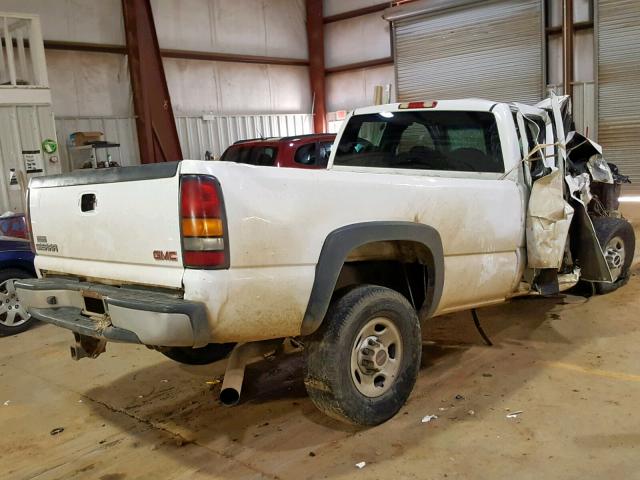 1GTHC29D76E287411 - 2006 GMC SIERRA C25 WHITE photo 4