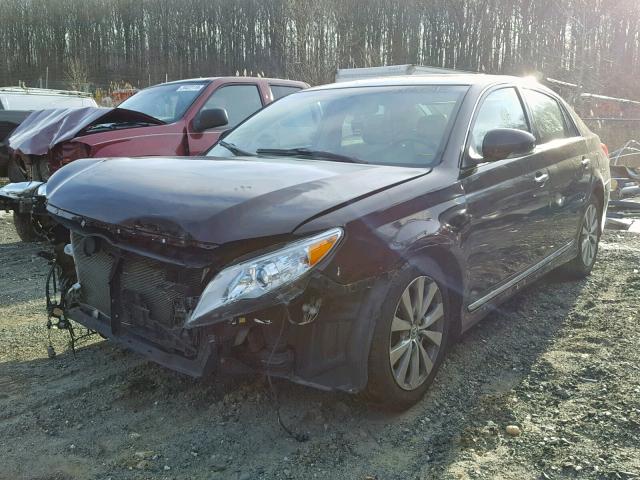 4T1BK3DB3CU456230 - 2012 TOYOTA AVALON BAS MAROON photo 2