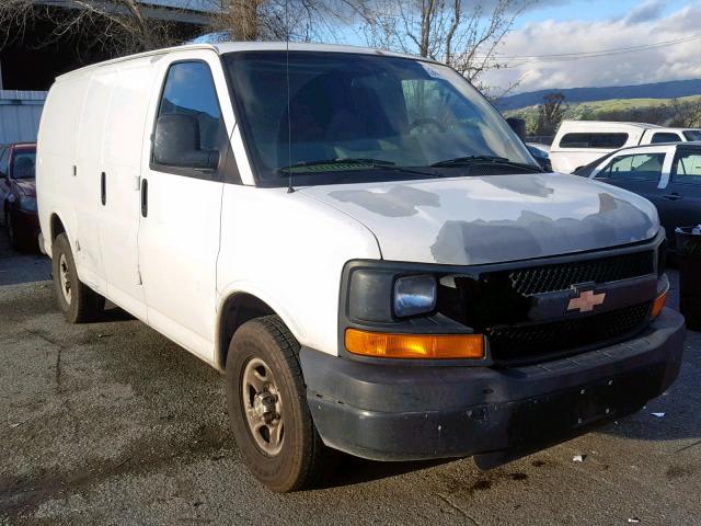 1GCFG15X471117103 - 2007 CHEVROLET EXPRESS G1 WHITE photo 1