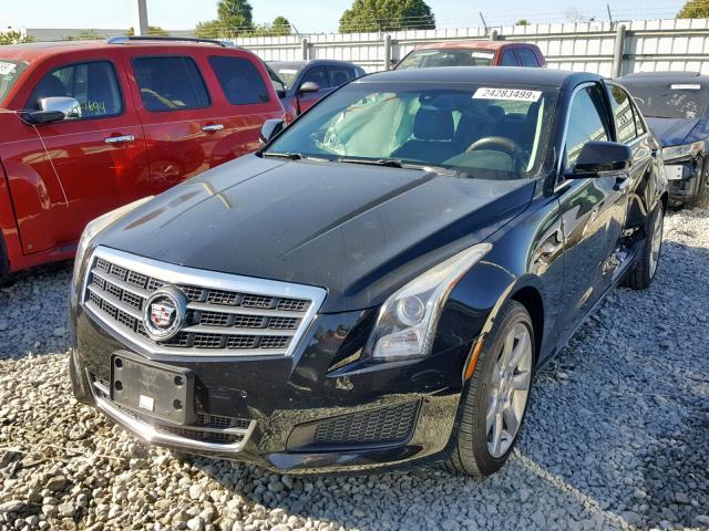 1G6AB5RA0E0148232 - 2014 CADILLAC ATS LUXURY BLACK photo 2