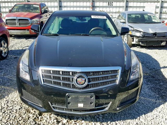 1G6AB5RA0E0148232 - 2014 CADILLAC ATS LUXURY BLACK photo 9