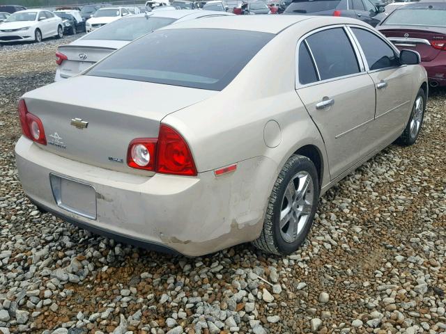 1G1ZC5E00AF128685 - 2010 CHEVROLET MALIBU 1LT GOLD photo 4