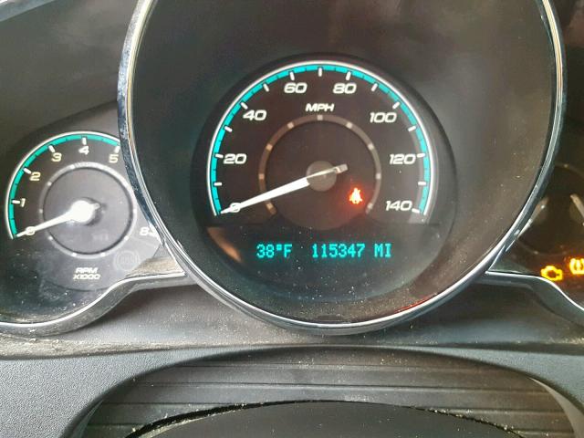 1G1ZC5E00AF128685 - 2010 CHEVROLET MALIBU 1LT GOLD photo 8