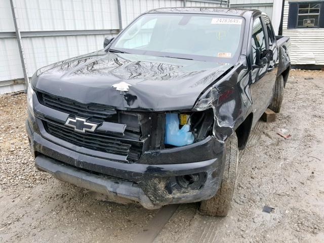 1GCHTCE37G1322718 - 2016 CHEVROLET COLORADO L BLACK photo 2